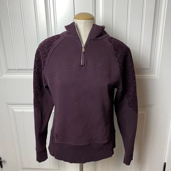 Lululemon Sweatshirt Floral Flock Pullover - Picture 6 of 12